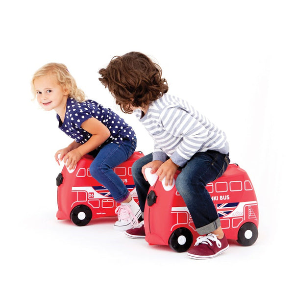 TRUNKI RIDE-ON LUGGAGE - BORIS THE BUS