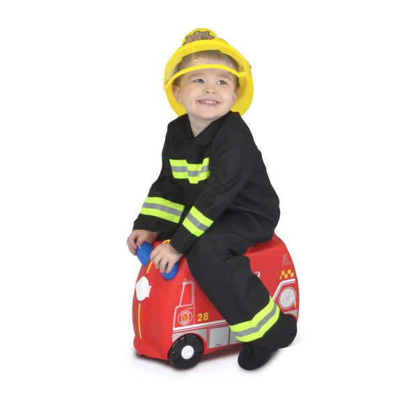 TRUNKI RIDE-ON LUGGAGE - FIRE ENGINE FRANK