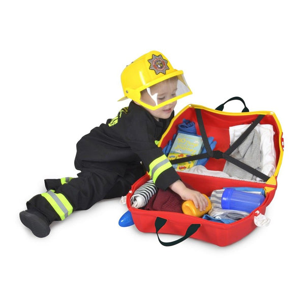 TRUNKI RIDE-ON LUGGAGE - FIRE ENGINE FRANK