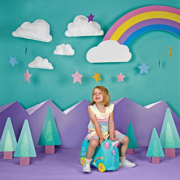 TRUNKI RIDE-ON LUGGAGE - UNA UNICORN