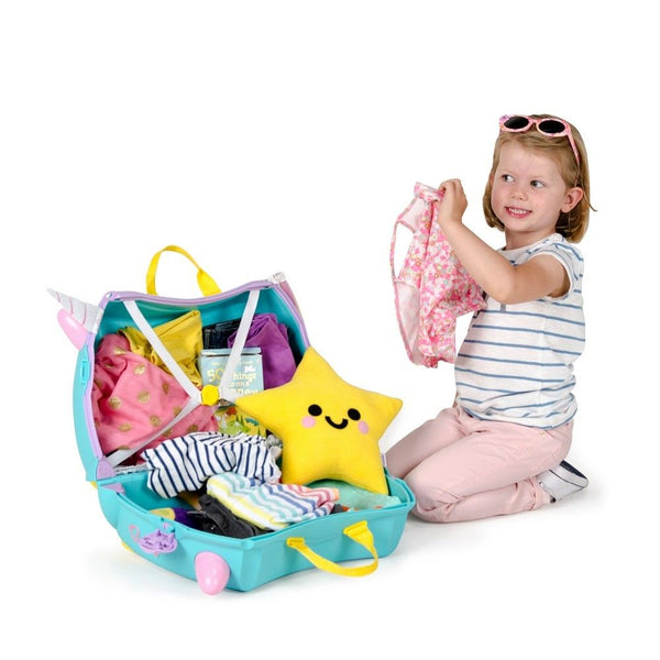 TRUNKI RIDE-ON LUGGAGE - UNA UNICORN