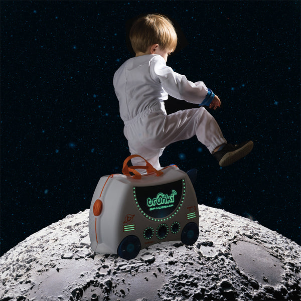TRUNKI RIDE-ON LUGGAGE - SKYE THE SPACESHIP