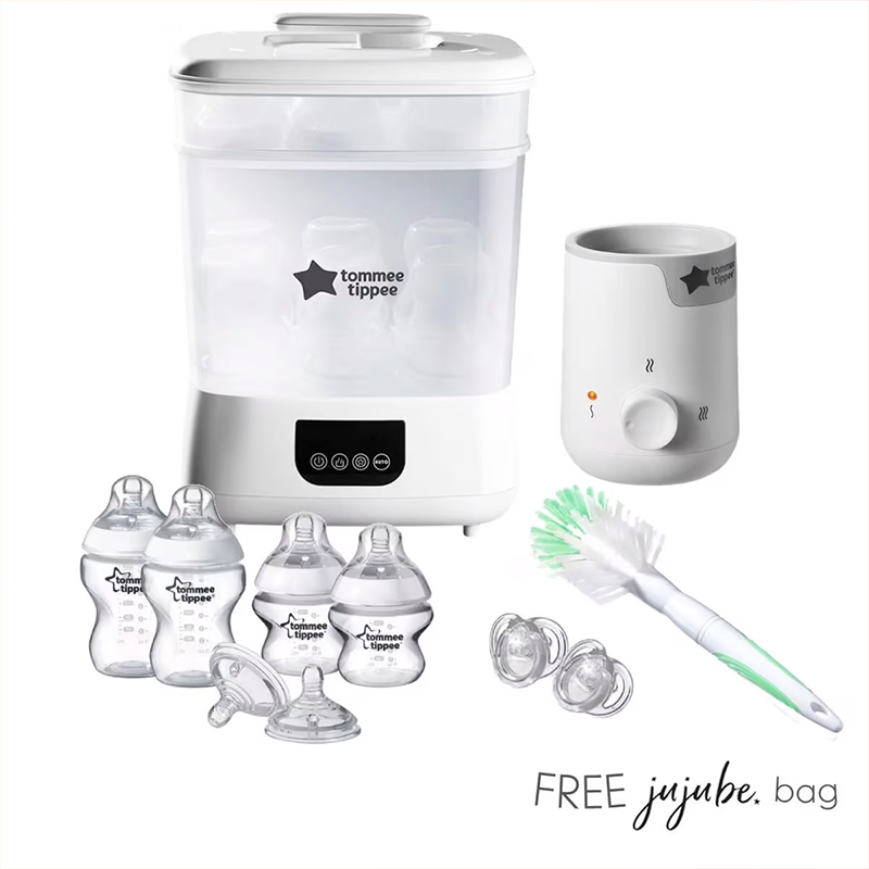 Tommee Tippee Steriliser & Feeding Complete Bundle