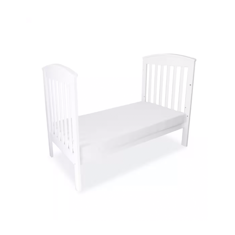 Babyhood Classic Curve Cot 4 in 1 - White