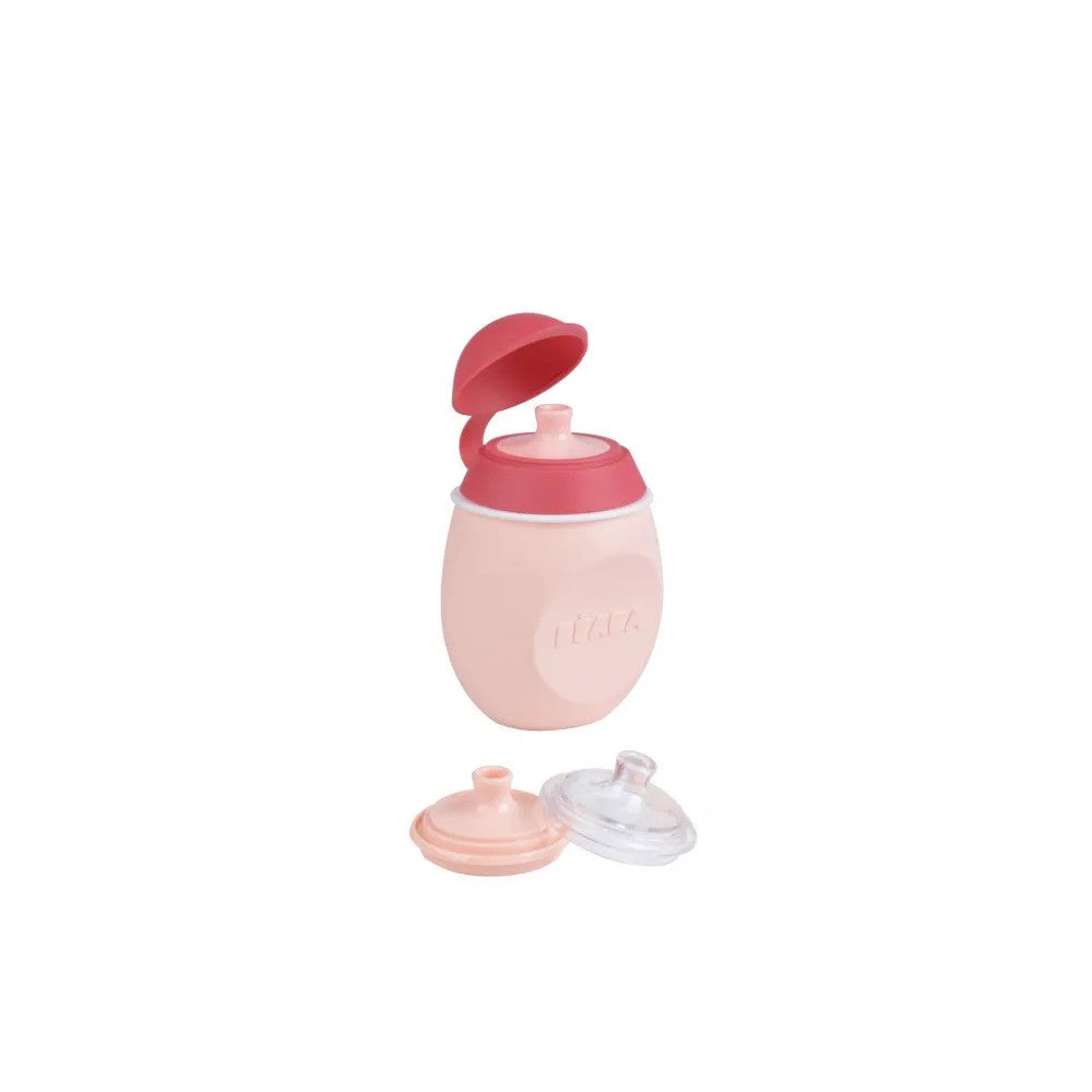 Beaba BabySqueez 2-in-1 - Pink 6mos+