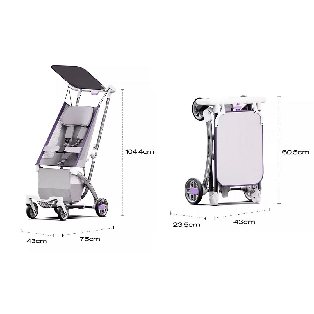 Ai City 1 Sec Auto-Fold Cabin Stroller