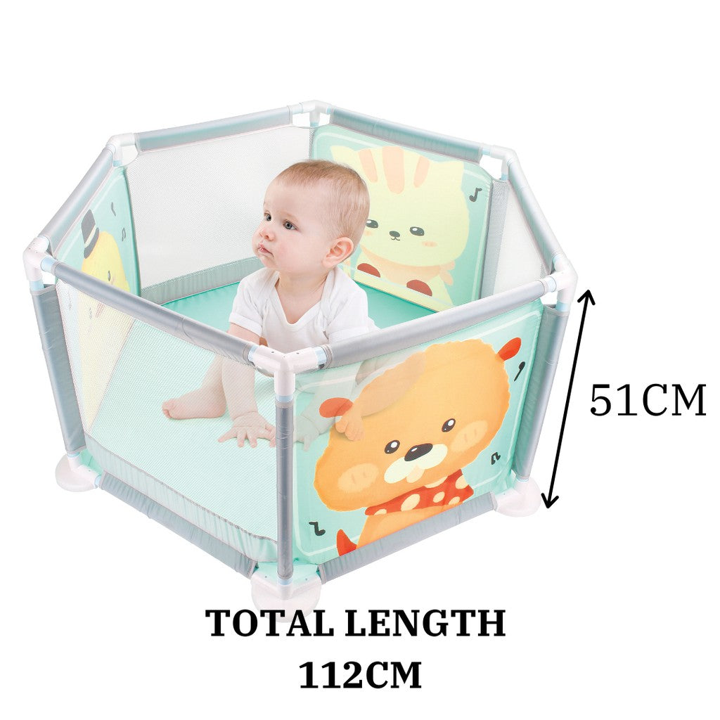 Shears 6M+ Solid Security Baby Play Fence - 51CM Safety Height