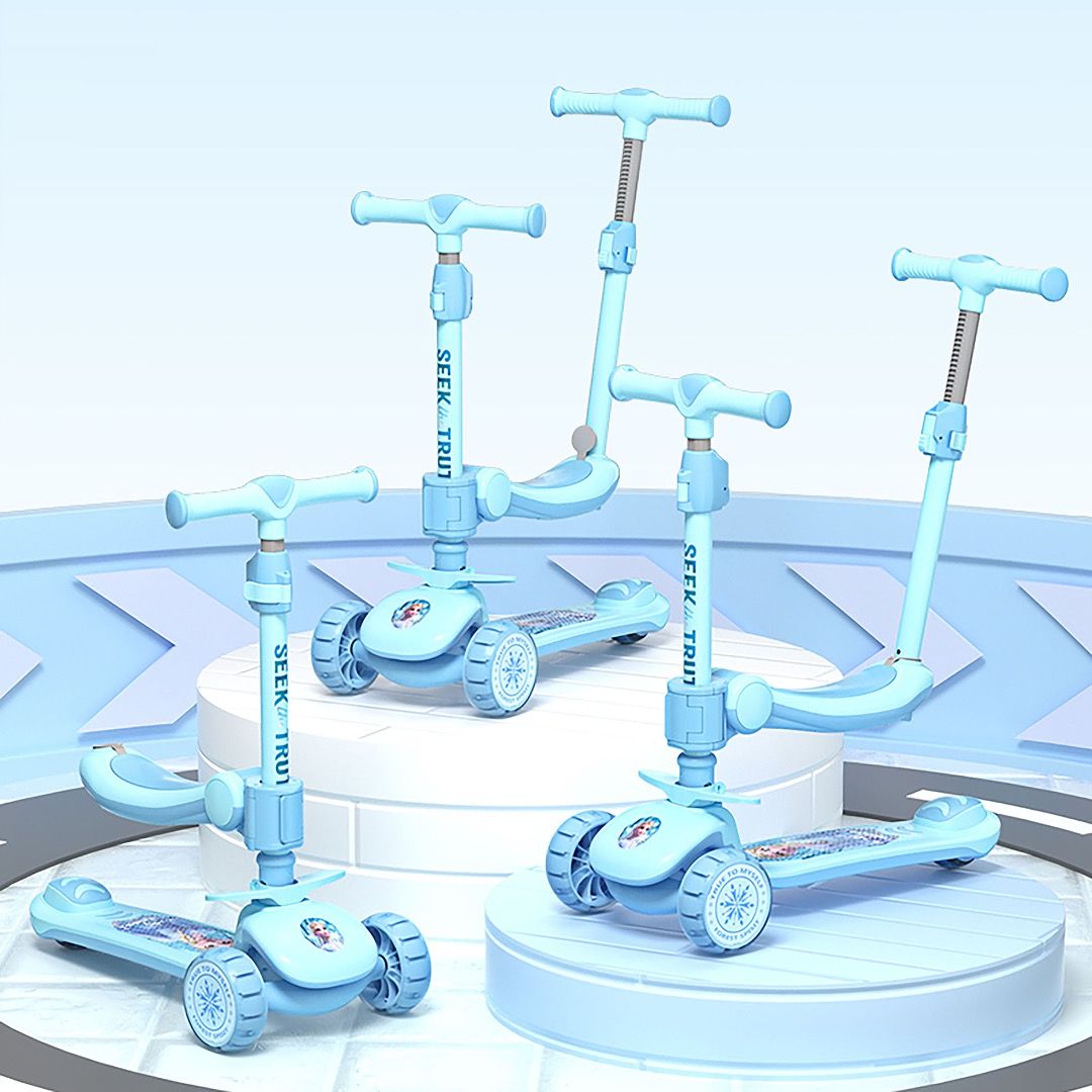 3 In 1 Foldable Scooter - Frozen