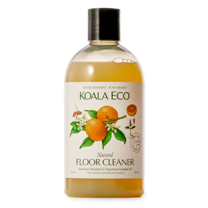 KOALA ECO NATURAL FLOOR CLEANER MANDARIN & PEPPERMINT ESSENTIAL OIL - 500ML