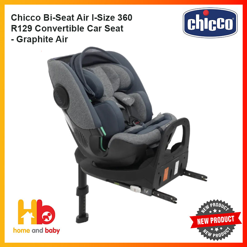 Chicco Bi-Seat Air I-Size 360 R129 Convertible Car Seat (40-150cm)