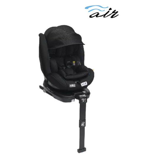 Seat3Fit i-Size Air ZIP & WASH - Black Air