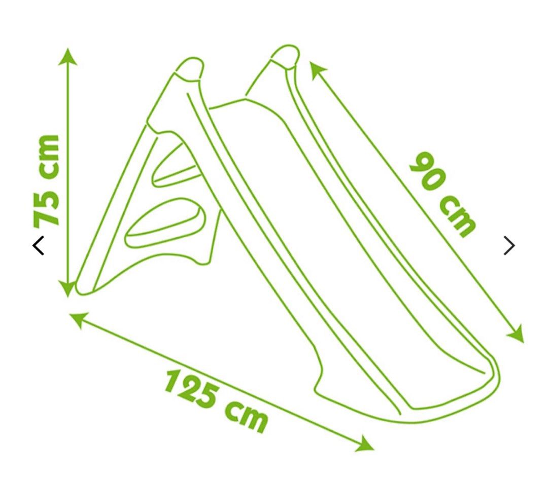 Smoby XS Slide - Red/Green