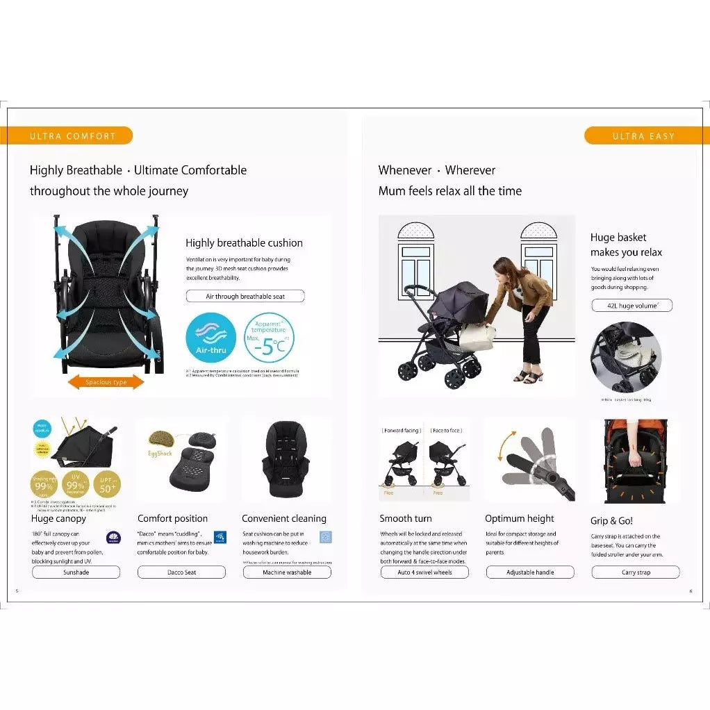 Combi Crossgo Baby Stroller