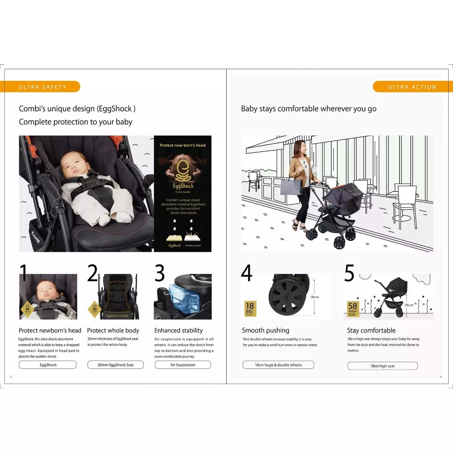Combi Crossgo Baby Stroller