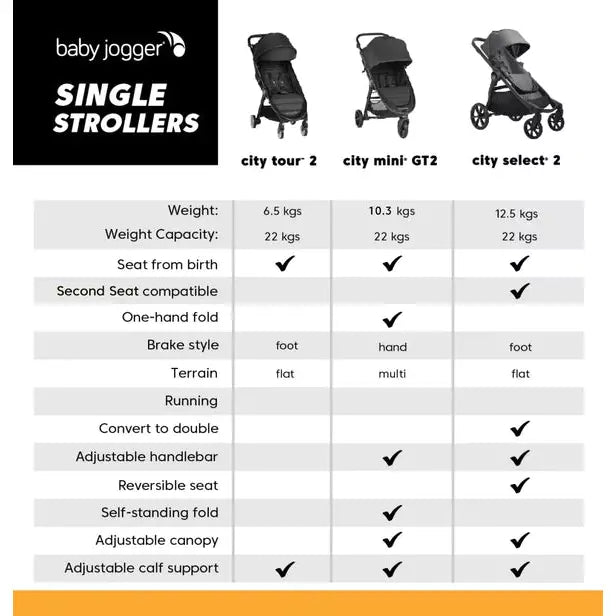 Baby Jogger® City Tour™ 2 Stroller
