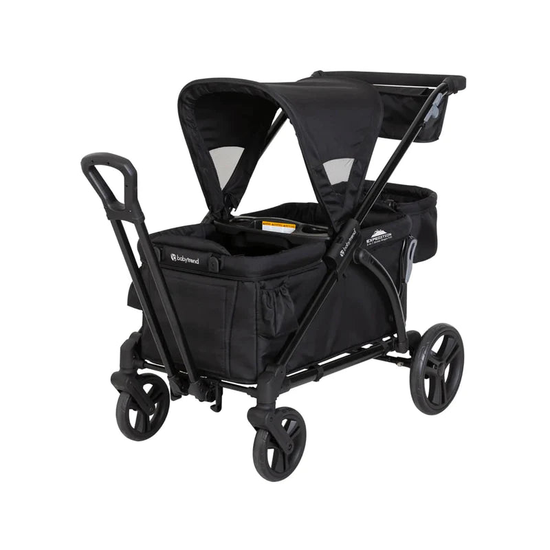 Baby Trend Expedition® 2-in-1 Stroller Wagon PLUS - Ultra Black/ Ultra Grey
