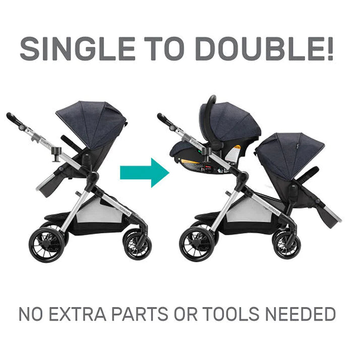 Evenflo Pivot Xpand™ Modular Travel System w/ SafeMax Infant Car Seat