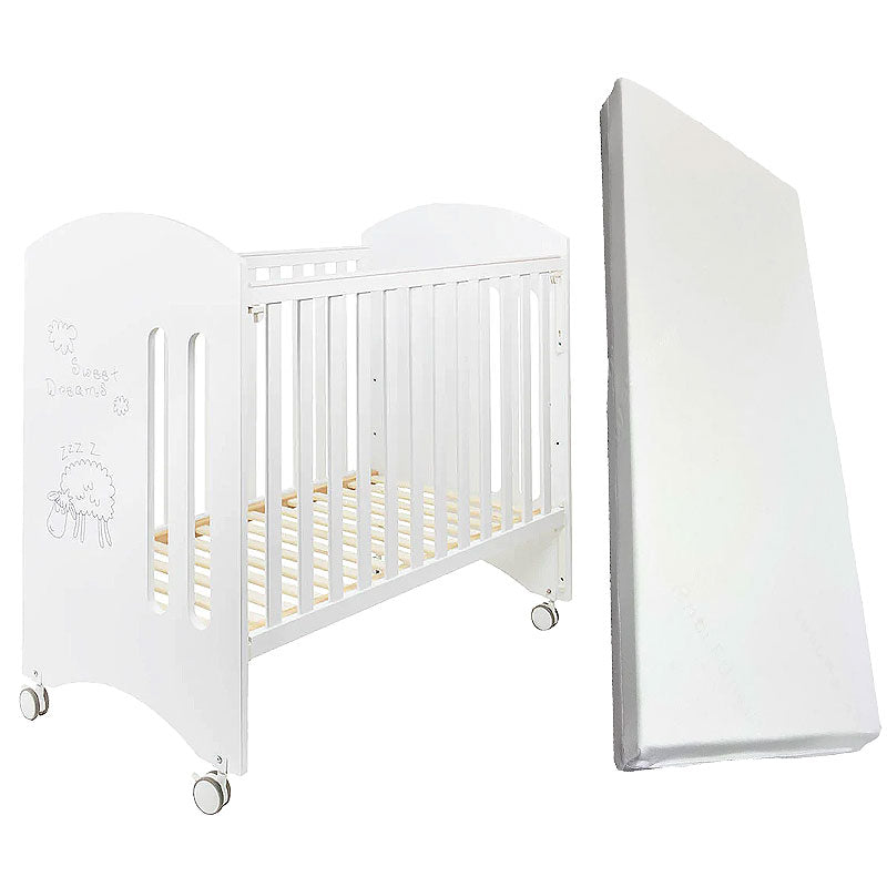 Happy Cot Happy Sheep 4-in-1 Convertible Baby Cot