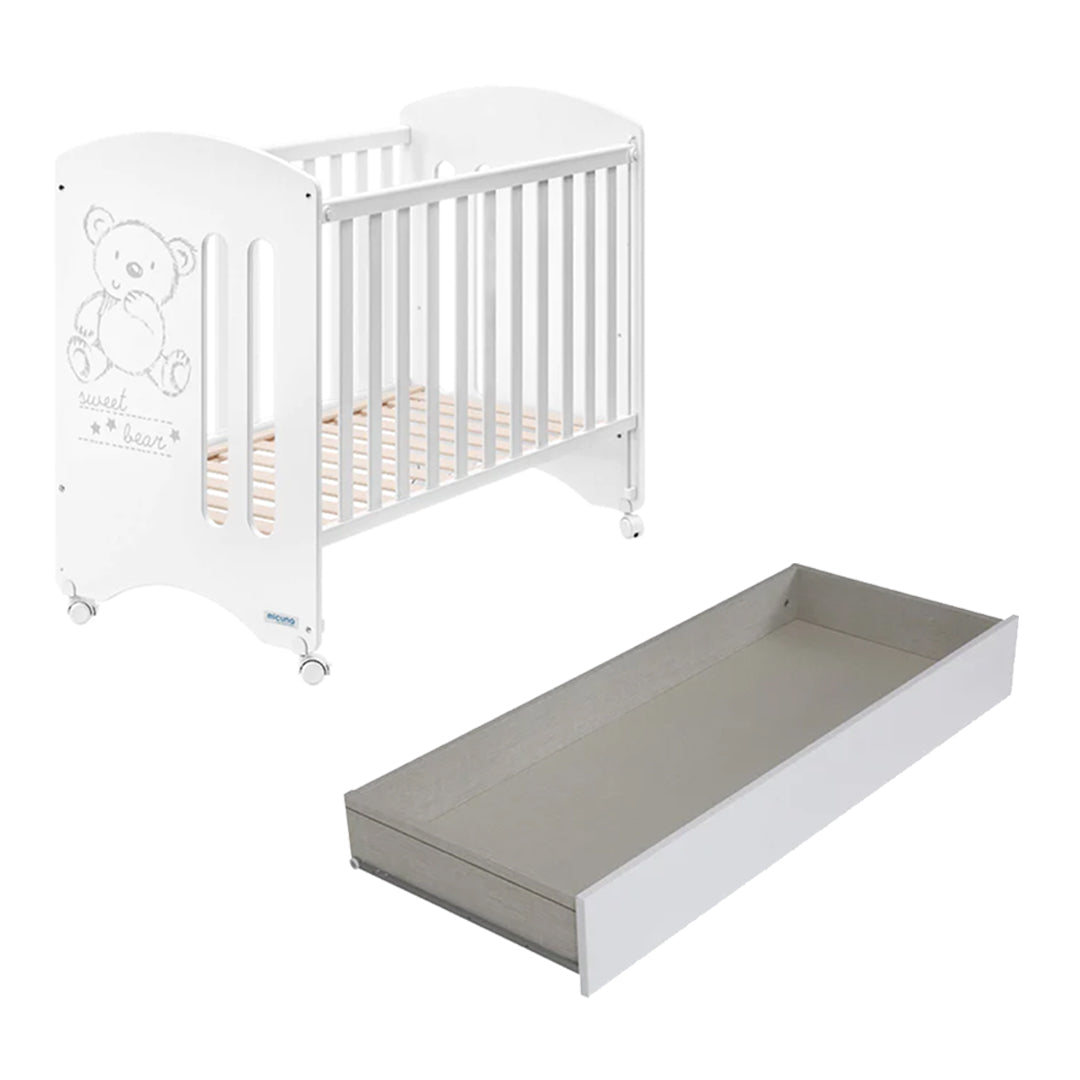 Micuna Sweet Bear Baby Cot w/ Relax System