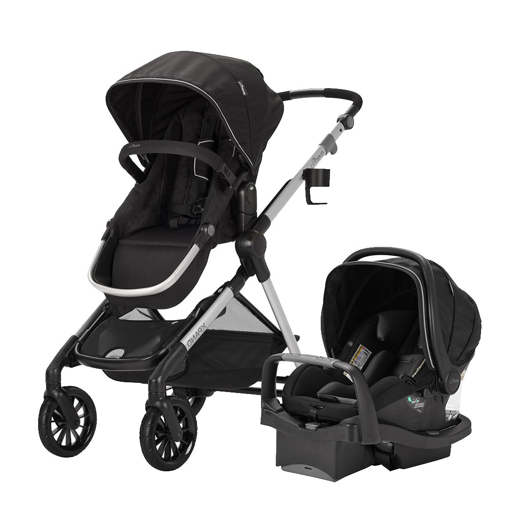 Evenflo Pivot Xpand™ Modular Travel System w/ SafeMax Infant Car Seat