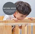 Housbay Natural Beech Wood Multifunctional 4-in-1 Baby Cot (Online Exclusive) - PREORDER: ETA 3-4 WEEKS