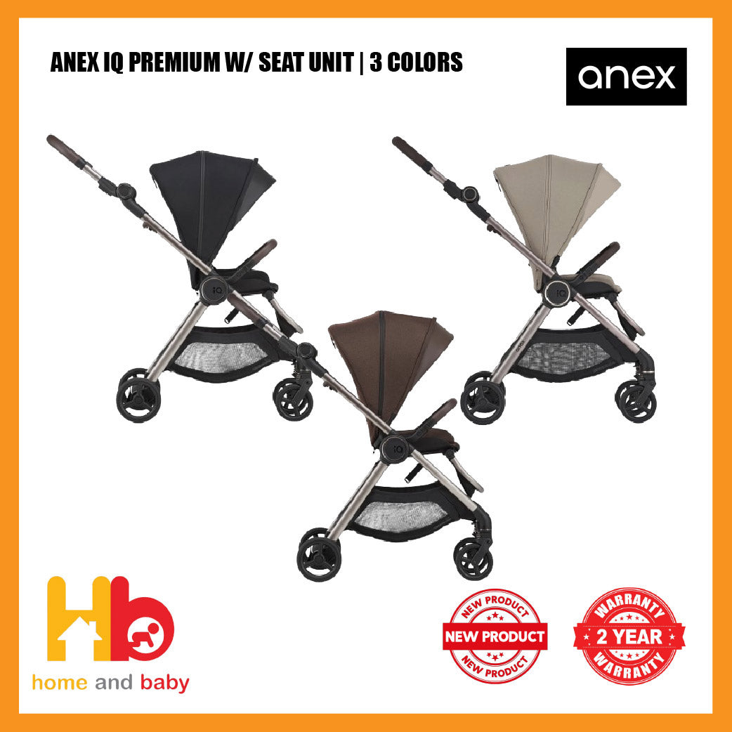 ANEX IQ PREMIUM W/ SEAT UNIT | 3 COLORS (2 Years Warranty)