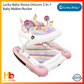Lucky Baby YOONA Unicorn 2-In-1 Baby Walker/Rocker