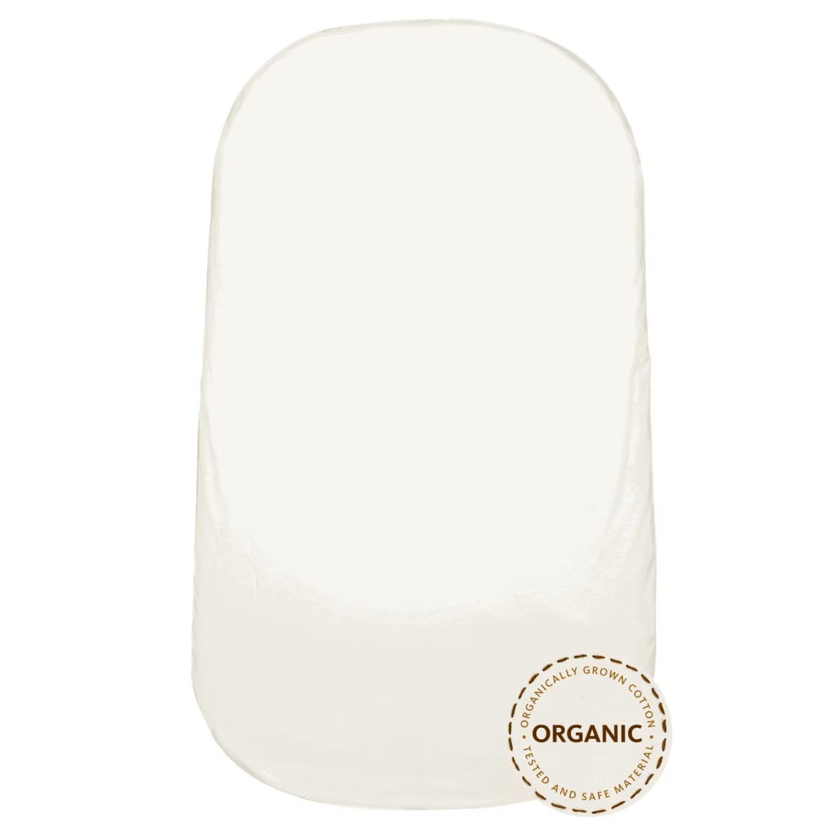 Baby Bjorn Fitted Sheet For Cradle - White Organic