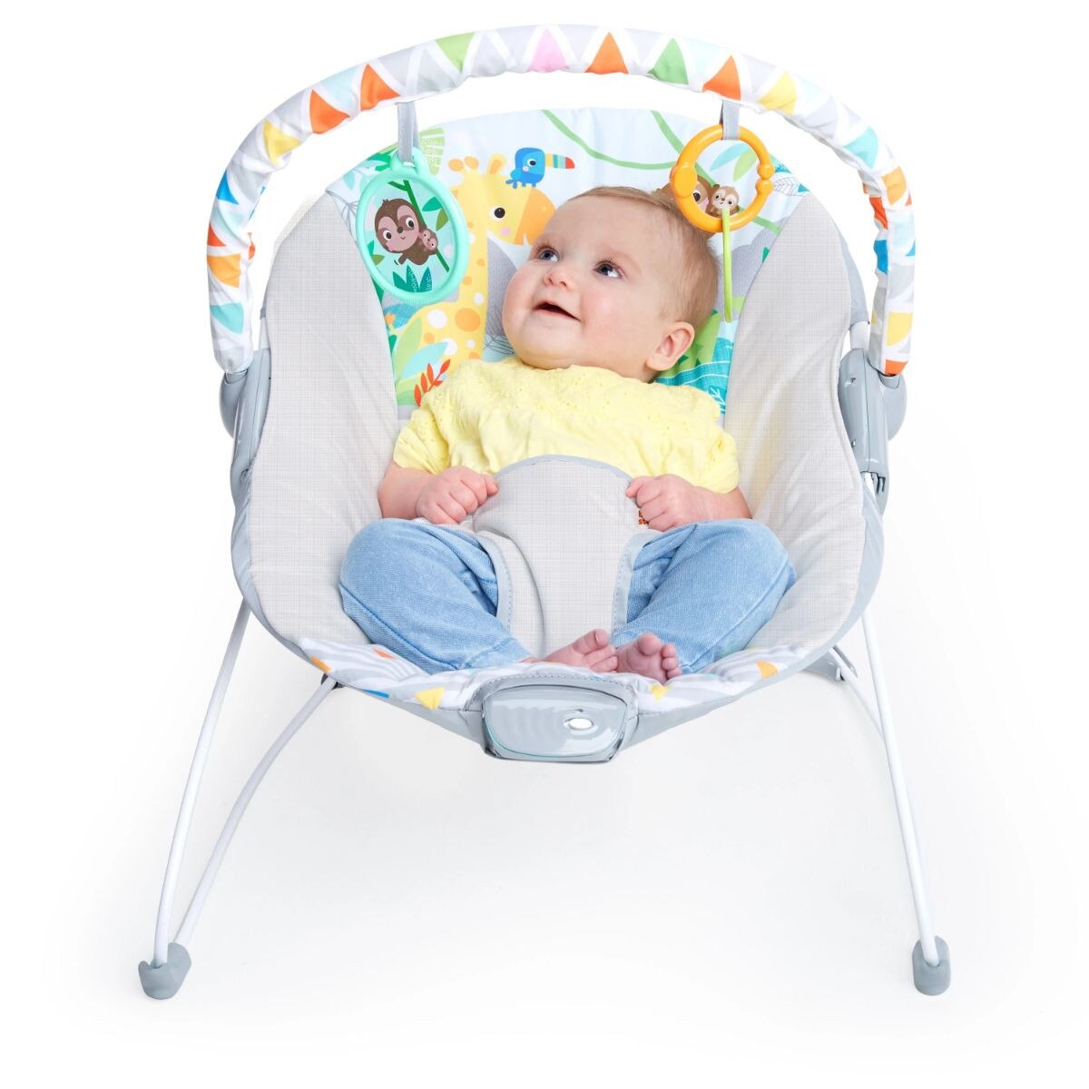 Bright Starts Vibrating Bouncer - Assorted Designs