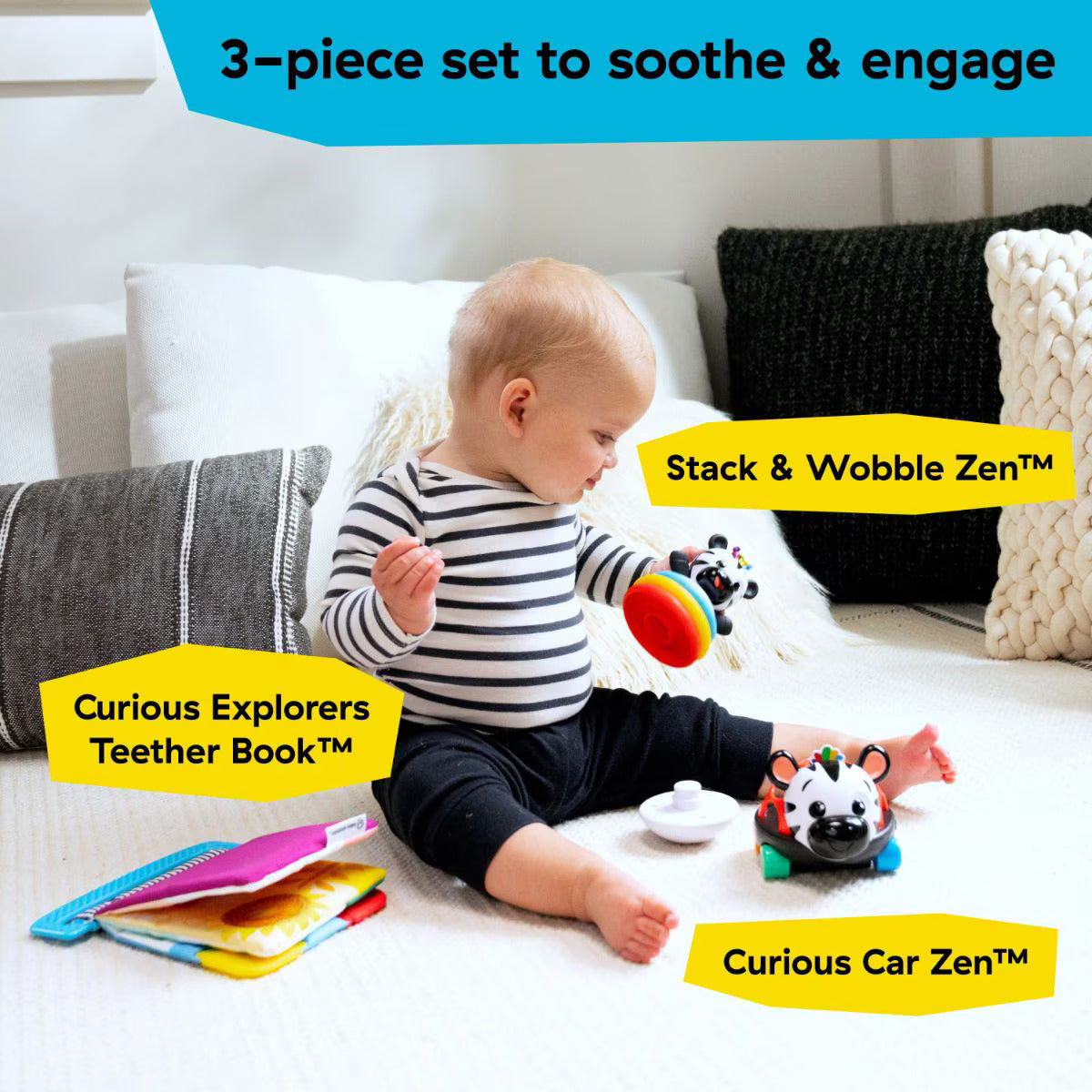 Baby Einstein Zen The Zebra Gift Set