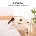 Housbay Natural Beech Wood Multifunctional 4-in-1 Baby Cot (Online Exclusive) - PREORDER: ETA 3-4 WEEKS
