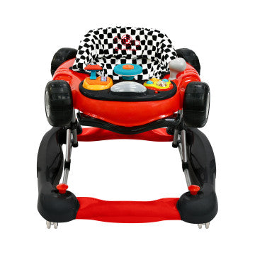 Racer Plus 2 In 1 Baby Walker/Rocker - Black