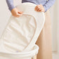 Baby Bjorn Fitted Sheet For Cradle - White Organic