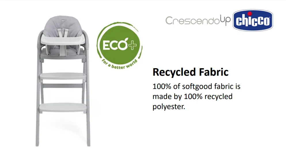 Chicco Crescendo Up Highchair (3 colors)