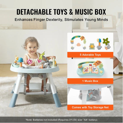 Lucky baby 5 In 1 Multi-Functional Activity 360° Center
