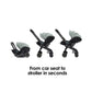 Doona X Infant Car Seat Stroller - Assorted Colors