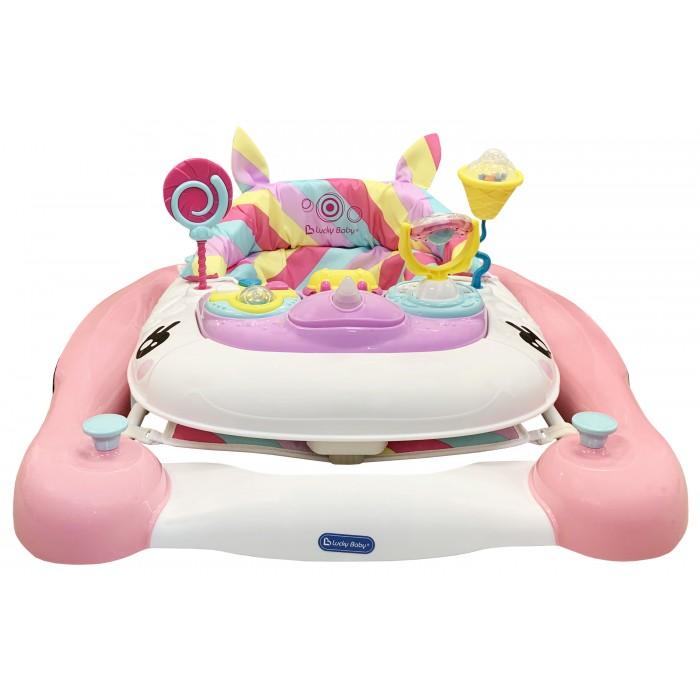 Lucky Baby YOONA Unicorn 2-In-1 Baby Walker/Rocker