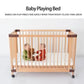 Housbay Natural Beech Wood Multifunctional 4-in-1 Baby Cot (Online Exclusive) - PREORDER: ETA 3-4 WEEKS