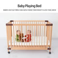 Housbay Natural Beech Wood Multifunctional 4-in-1 Baby Cot (Online Exclusive) - PREORDER: ETA 3-4 WEEKS