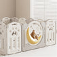 Lucky Baby Smart System Foldable Safety Play Yard - Bear