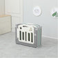 Lucky Baby  Smart System Foldable Safety Play Yard - Moon Star