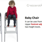 Chicco Crescendo Up Highchair (3 colors)