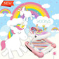 Lucky Baby YOONA Unicorn 2-In-1 Baby Walker/Rocker
