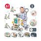 Lucky Baby 6 In 1 Multi Functional Baby Walker/Ride On/Pusher/Rocker/Scooter/Activity Table