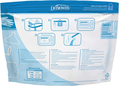 Dr. Brown's Microwave Steam Sterilizer Bags (5pcs)