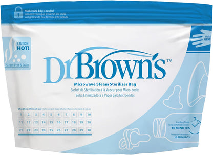 Dr. Brown's Microwave Steam Sterilizer Bags (5pcs)