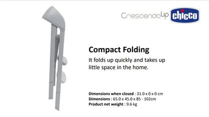 Chicco Crescendo Up Highchair (3 colors)