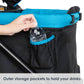 Baby Trend Expedition® 2-in-1 Stroller Wagon PLUS - Ultra Black/ Ultra Grey