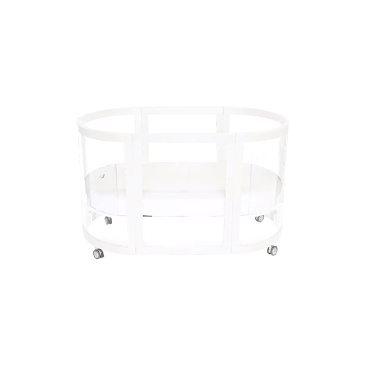 Babyhood Kaylula Sova Clear Cot 5 in 1 + 3pc Mattress Set - Assorted Colours