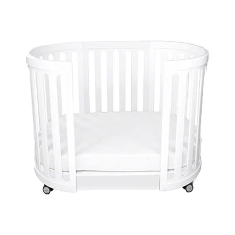 Babyhood Kaylula Sova Clear Cot 5 in 1 + 3pc Mattress Set - Assorted Colours